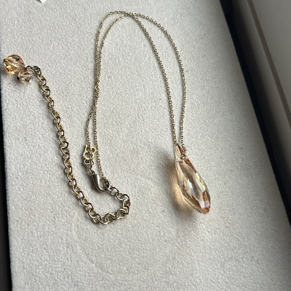 ✨Gold plated crystal pendent necklace✨ - Picture 5 of 5
